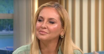 Josie Gibson smiling on This Morning