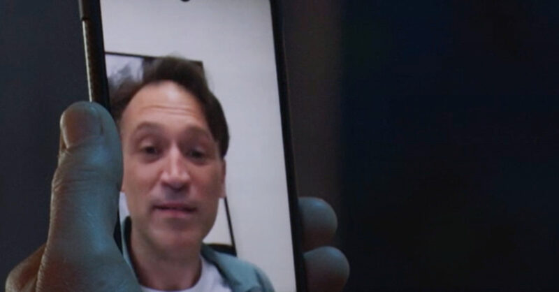 EastEnders' Joe Wicks on the phone