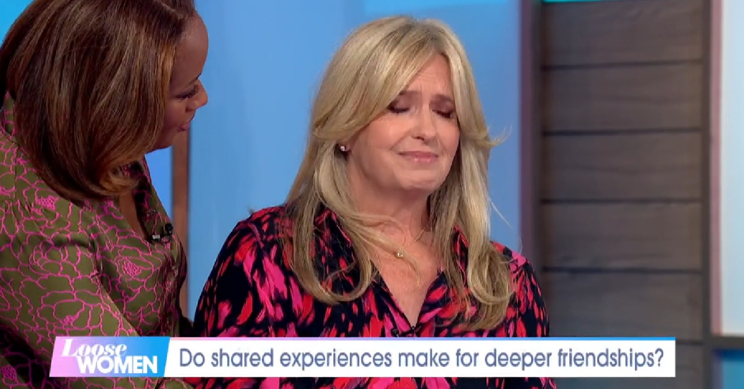 Charlene White supports Penny Lancaster on Loose Women