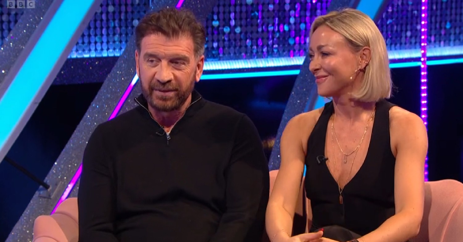 Nick Knowles and Luba Mushtuk on Strictly It Takes Two