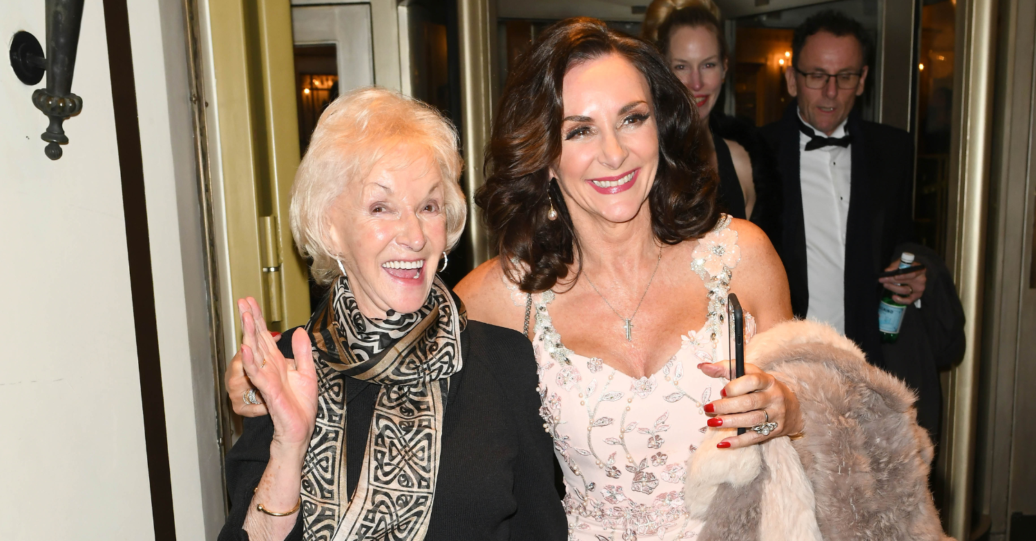 Shirley Ballas and her mum Audrey Rich smiling