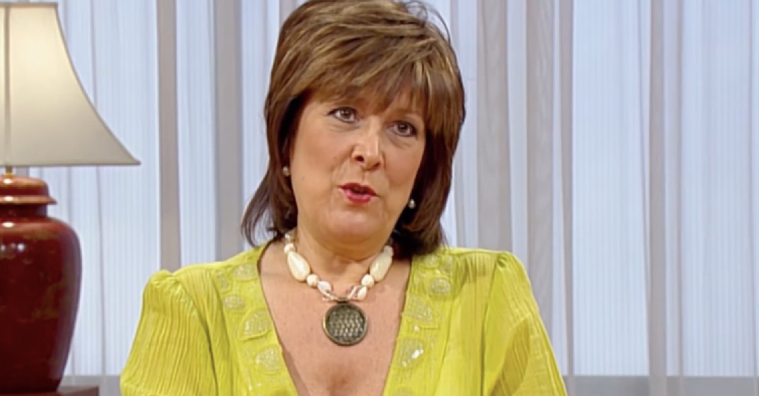 Lynda Bellingham smiling on Loose Women