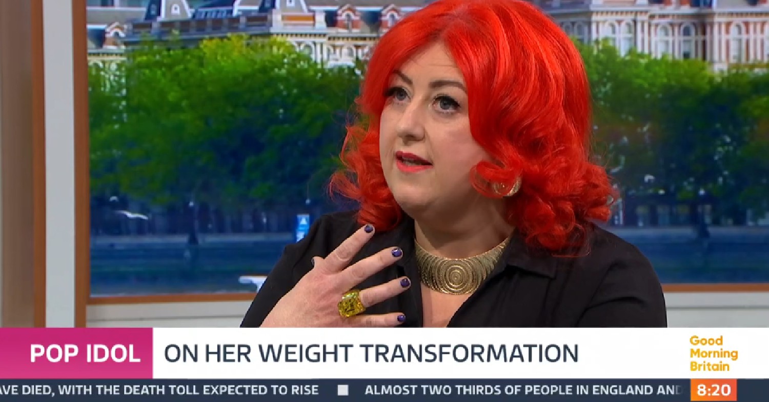 Michelle McManus speaking on GMB