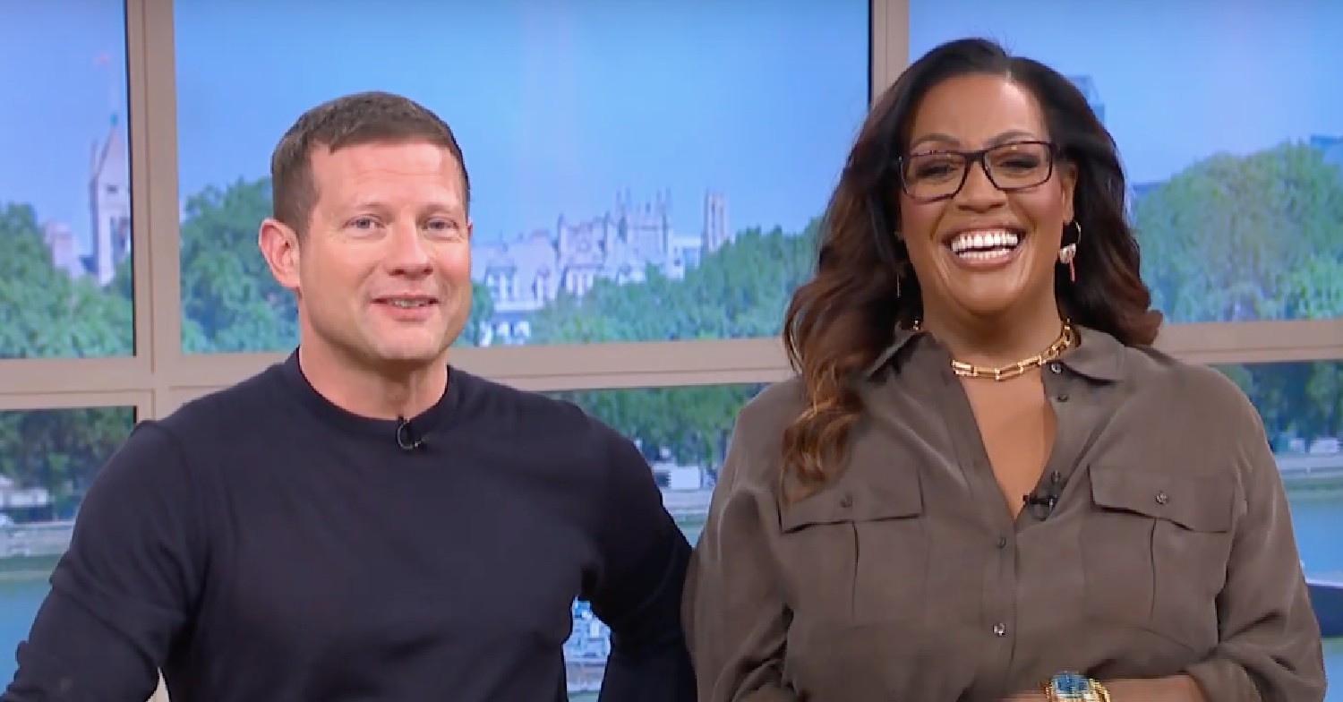 Alison Hammond and Dermot on This Morning