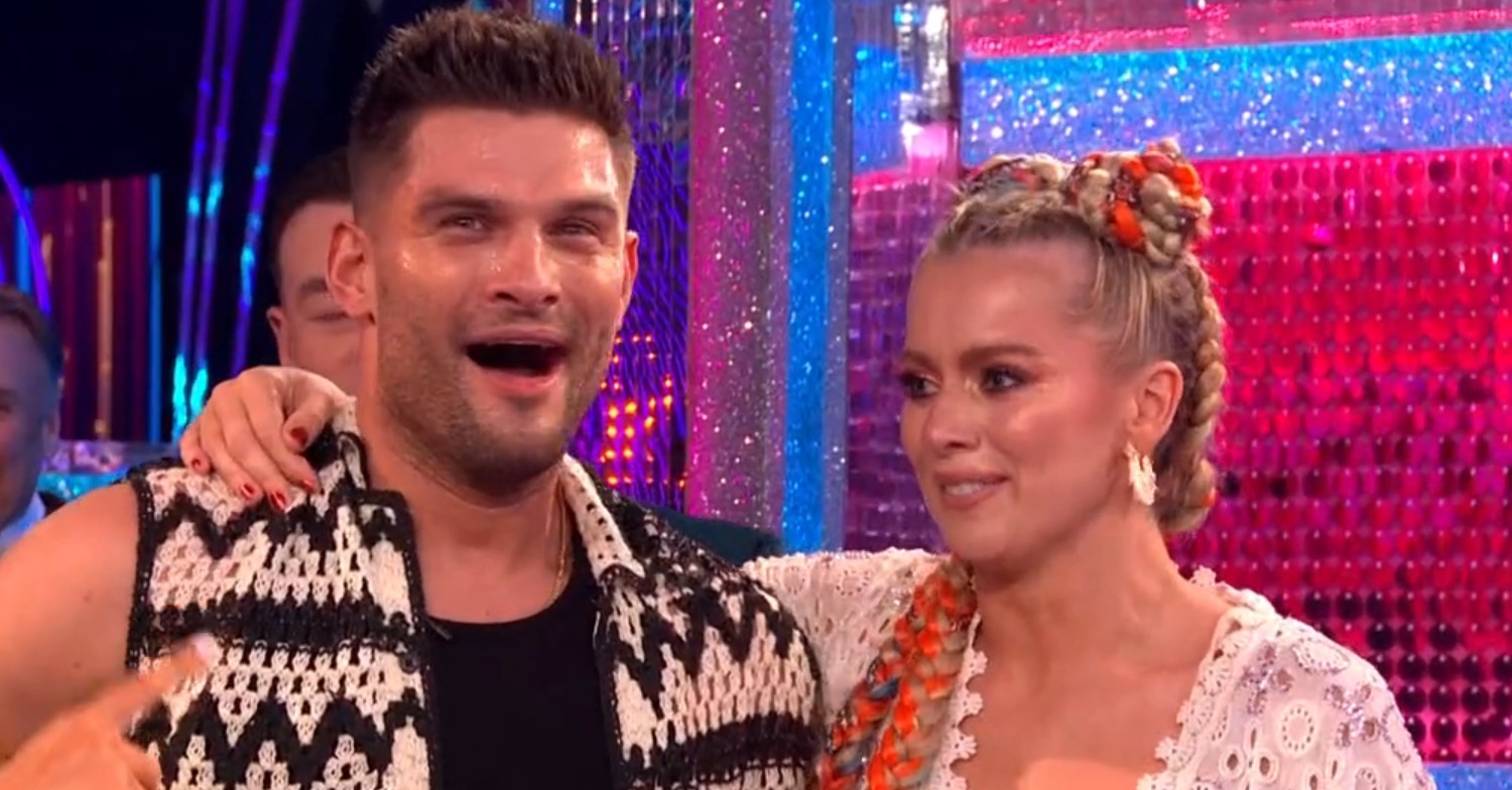 Tasha and Aljaz on Strictly