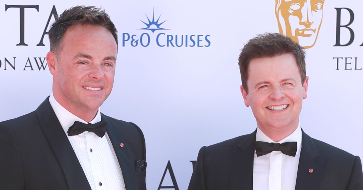 Ant and Dec at the BAFTAS