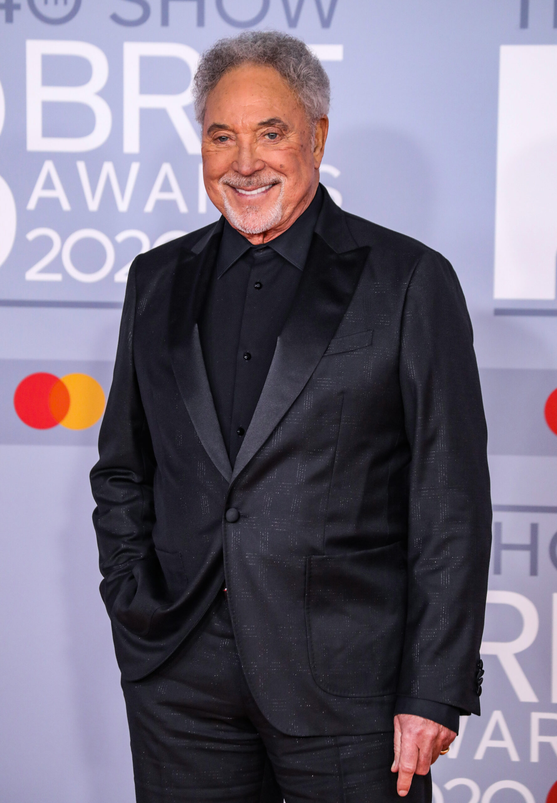 Tom Jones smiling