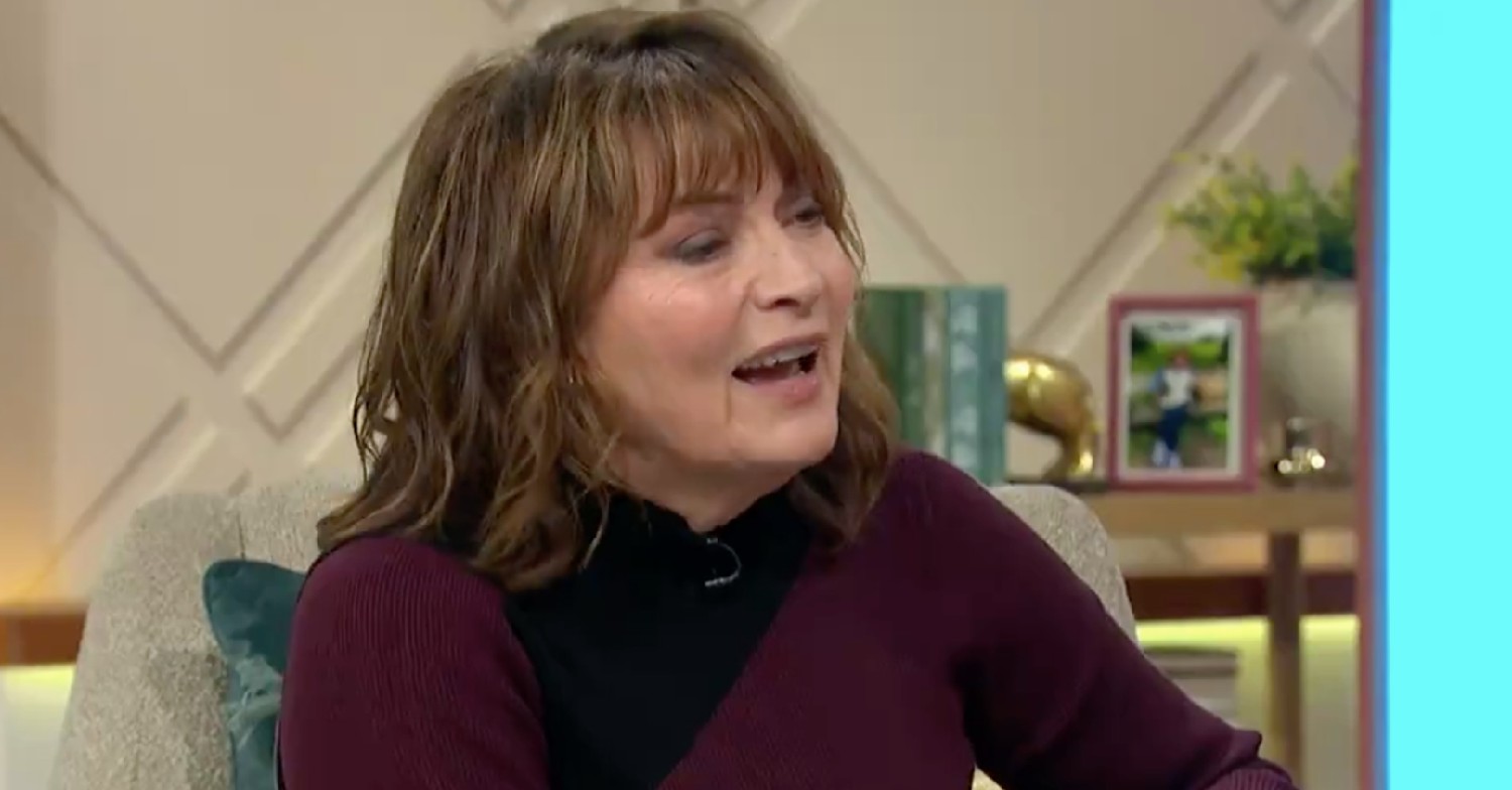 Lorraine Kelly on her show