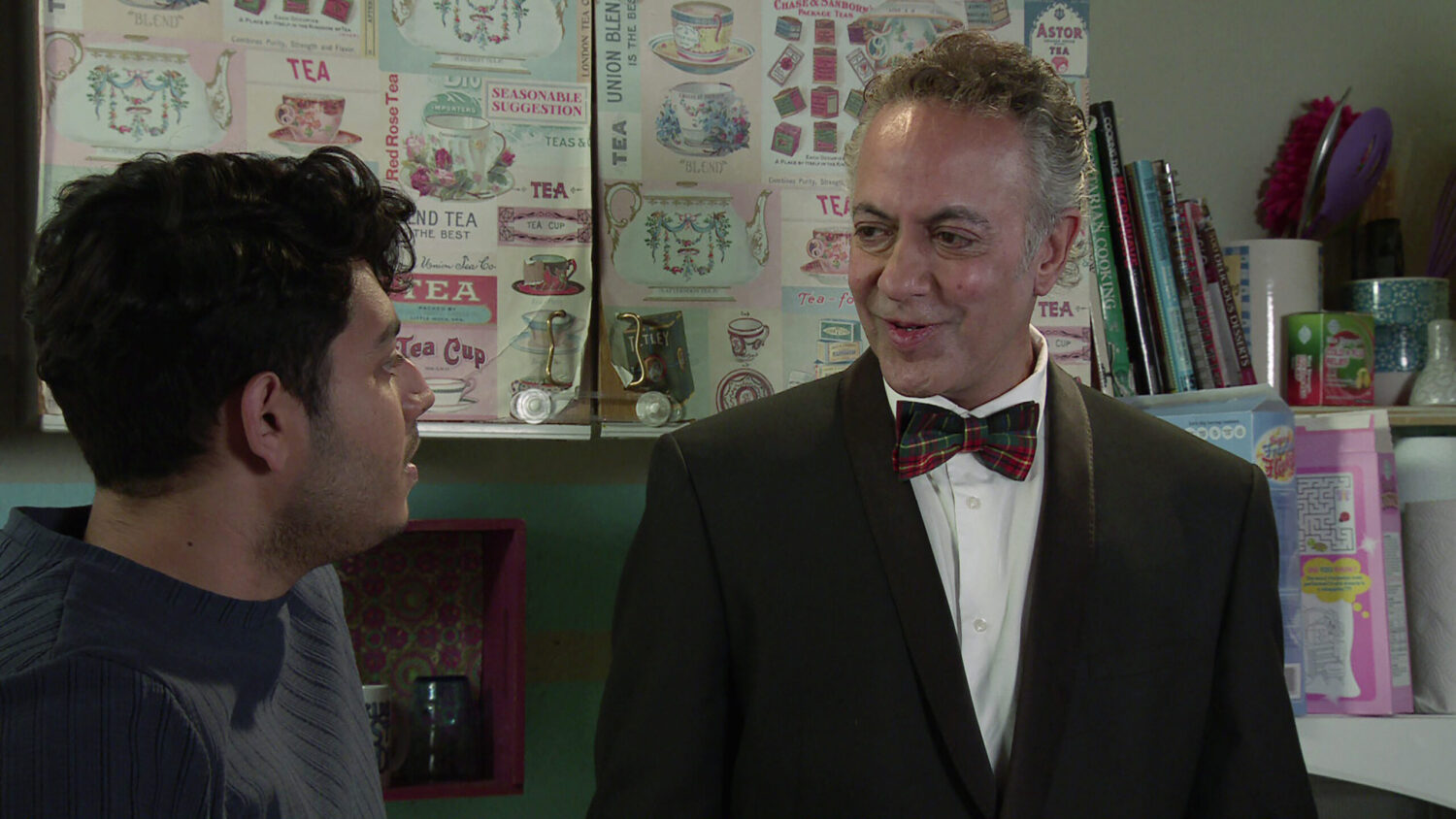 Coronation Street's Dev talking to Aadi