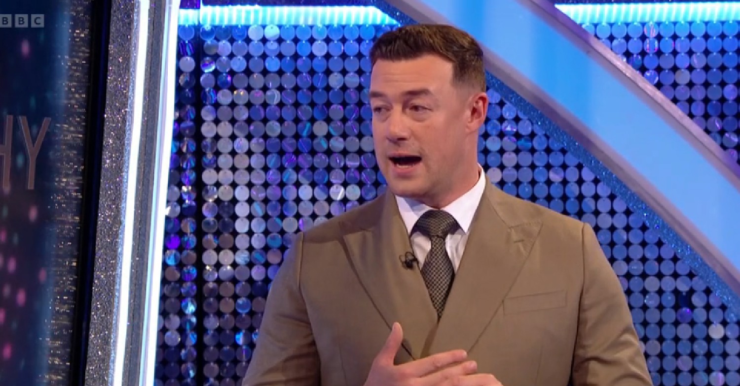 Kai Widdrington speaking on Strictly It Takes Two