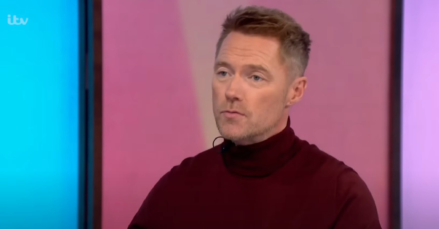 Ronan Keating speaking on Loose Men