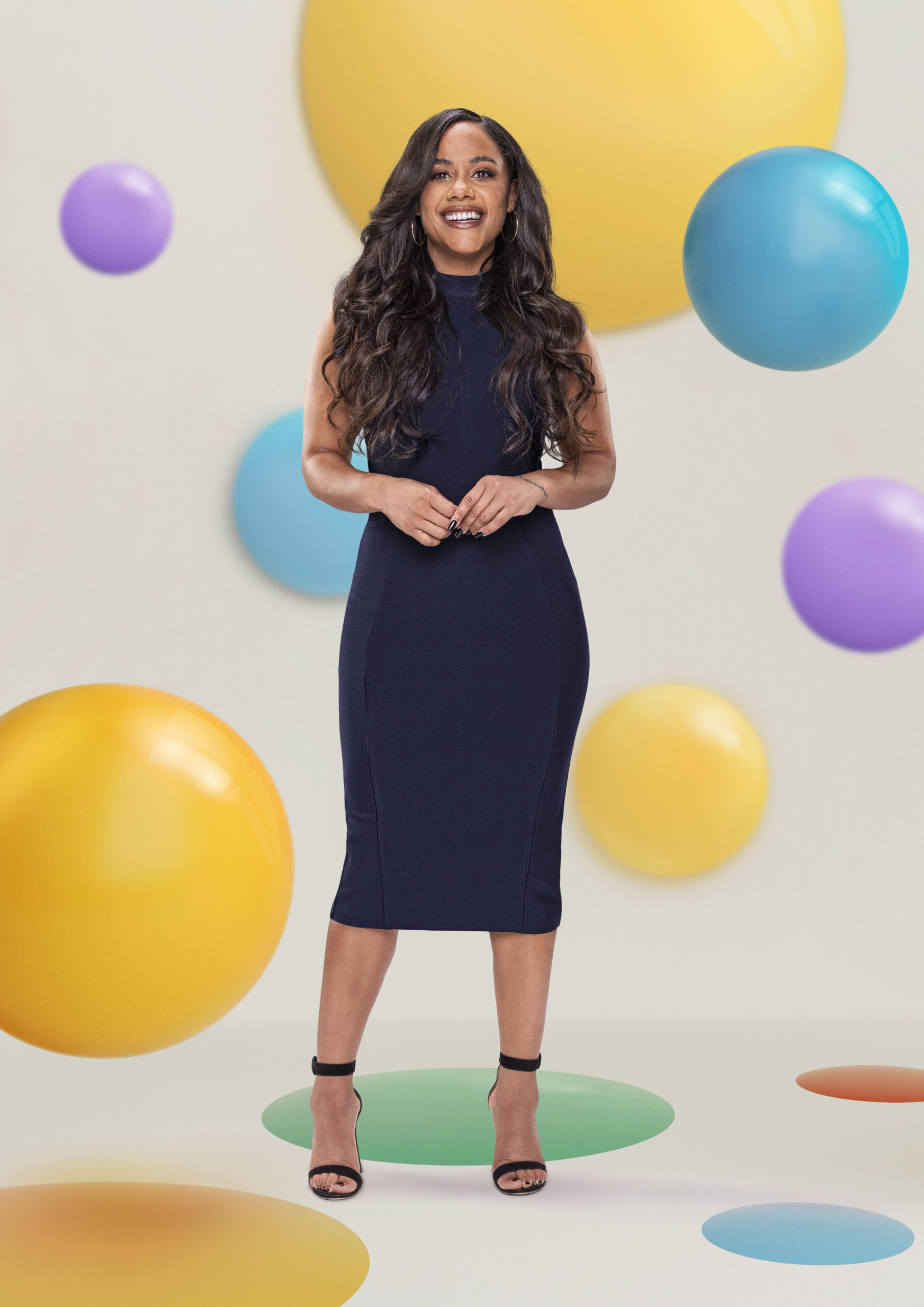 Alex Scott in her Children In Need promo shot smiling