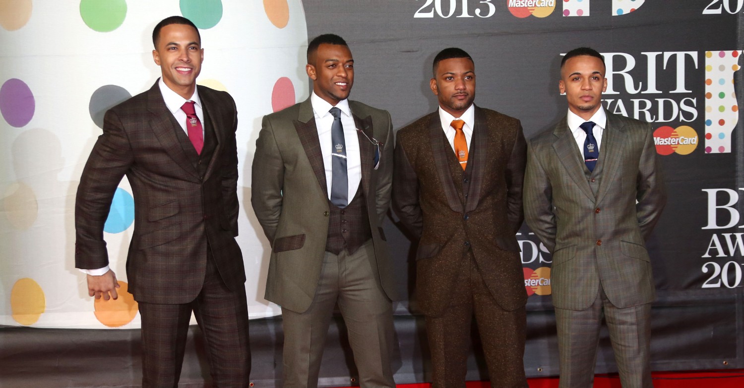 JLS at Brit awards