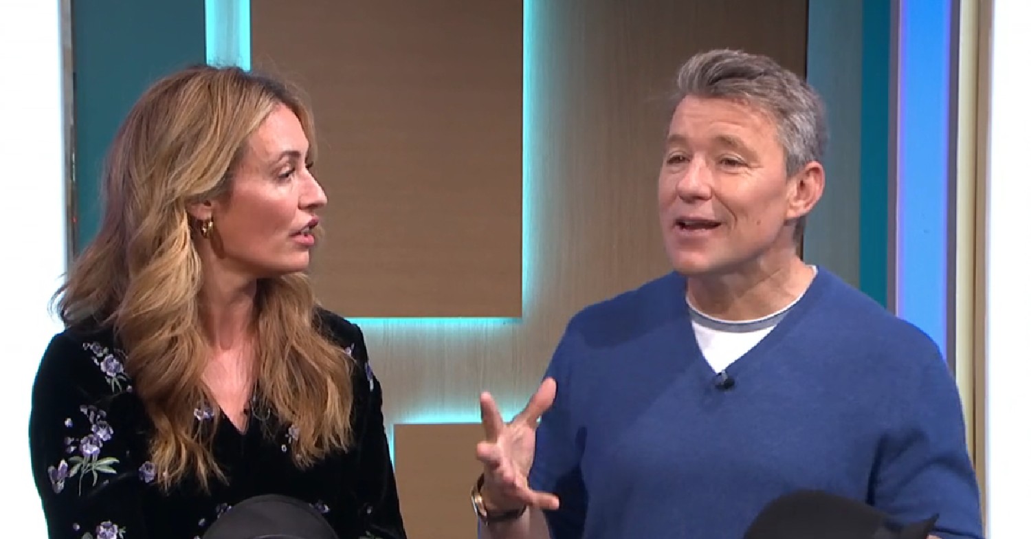 Cat and Ben on This Morning looking shocked