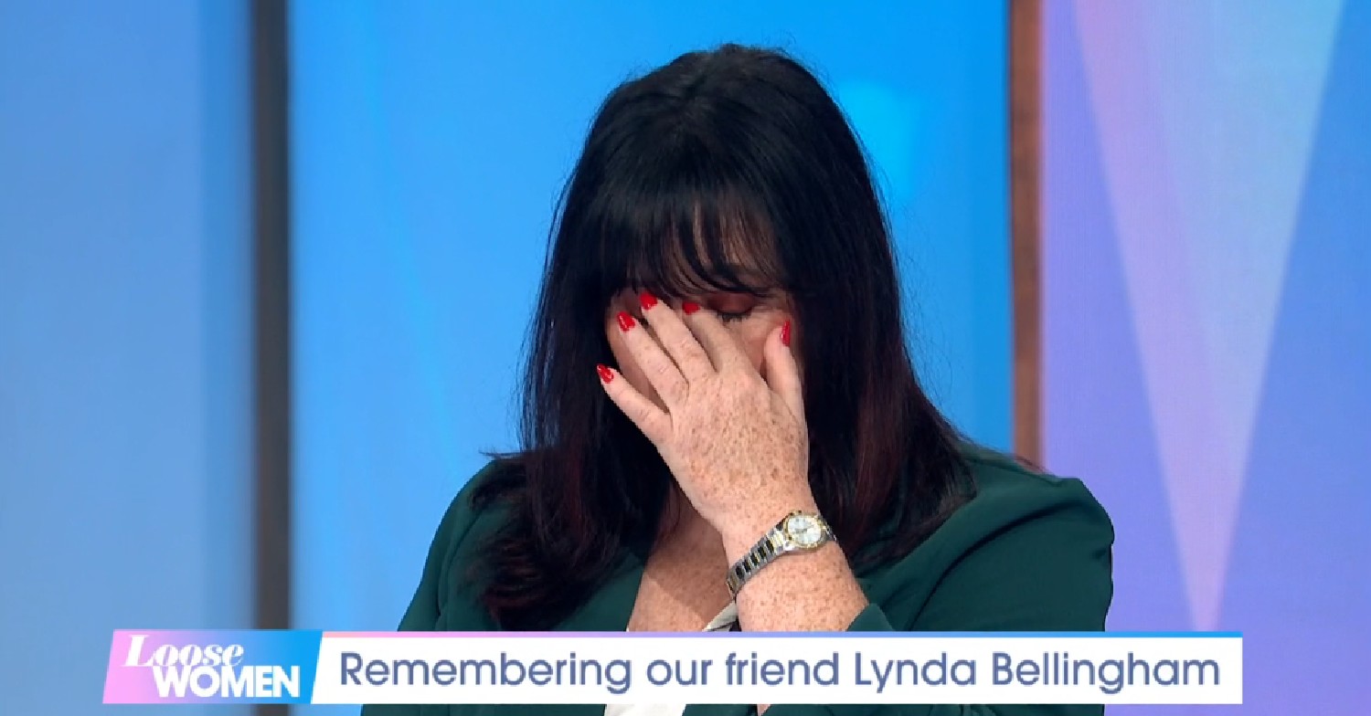 Coleen Nolan in tears on Loose Women today