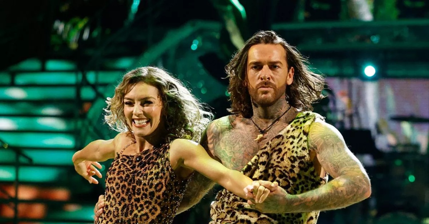 Jowita and Pete on Strictly