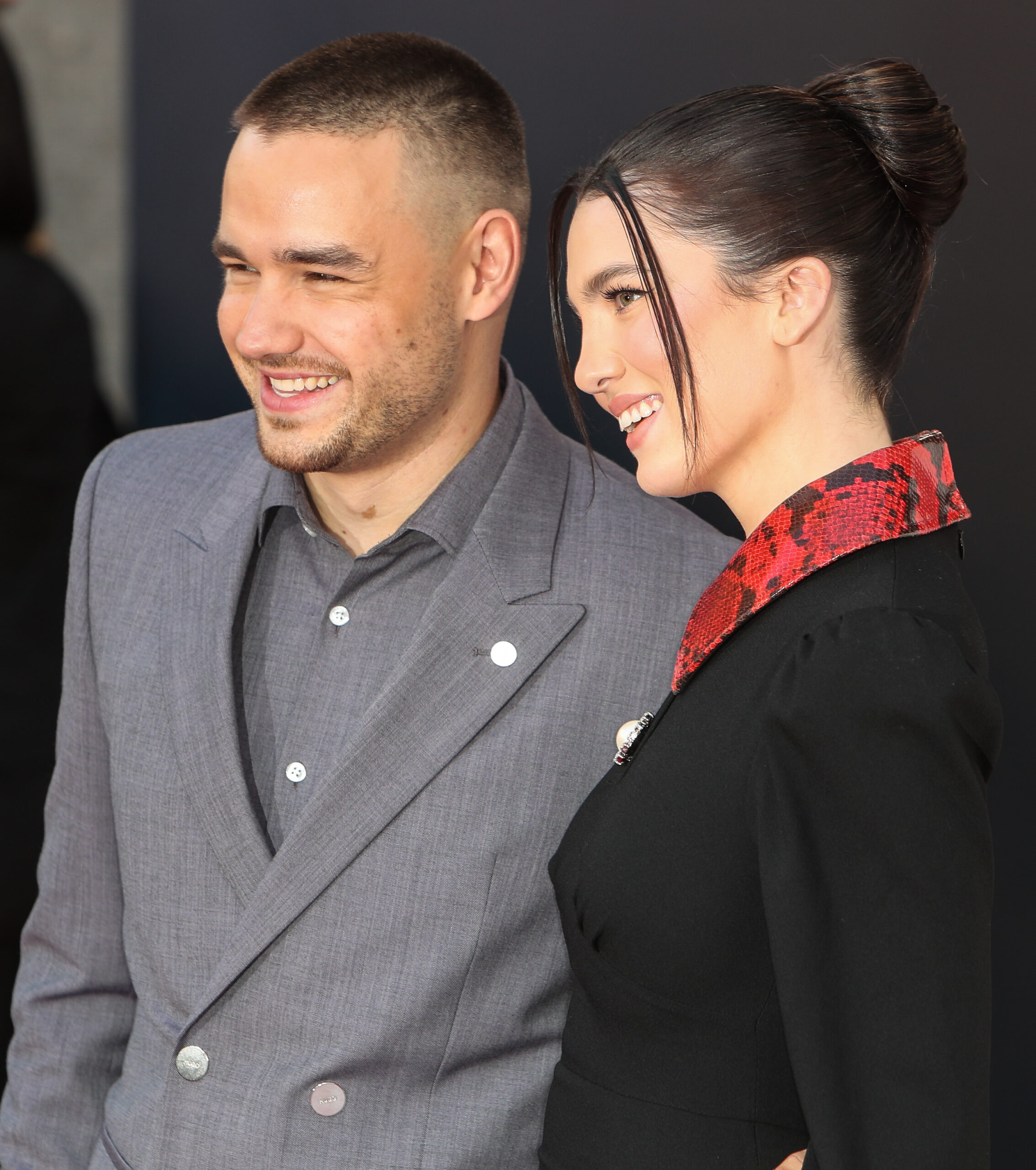 Liam Payne and Maya Henry smiling