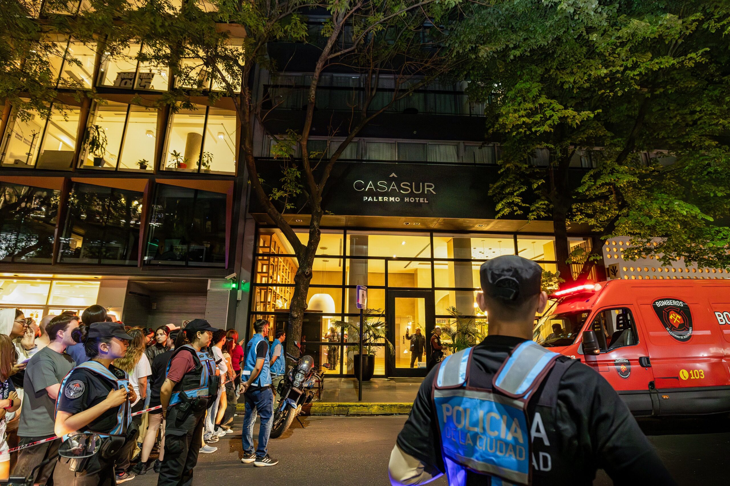 The outside of the hotel where Liam Payne died