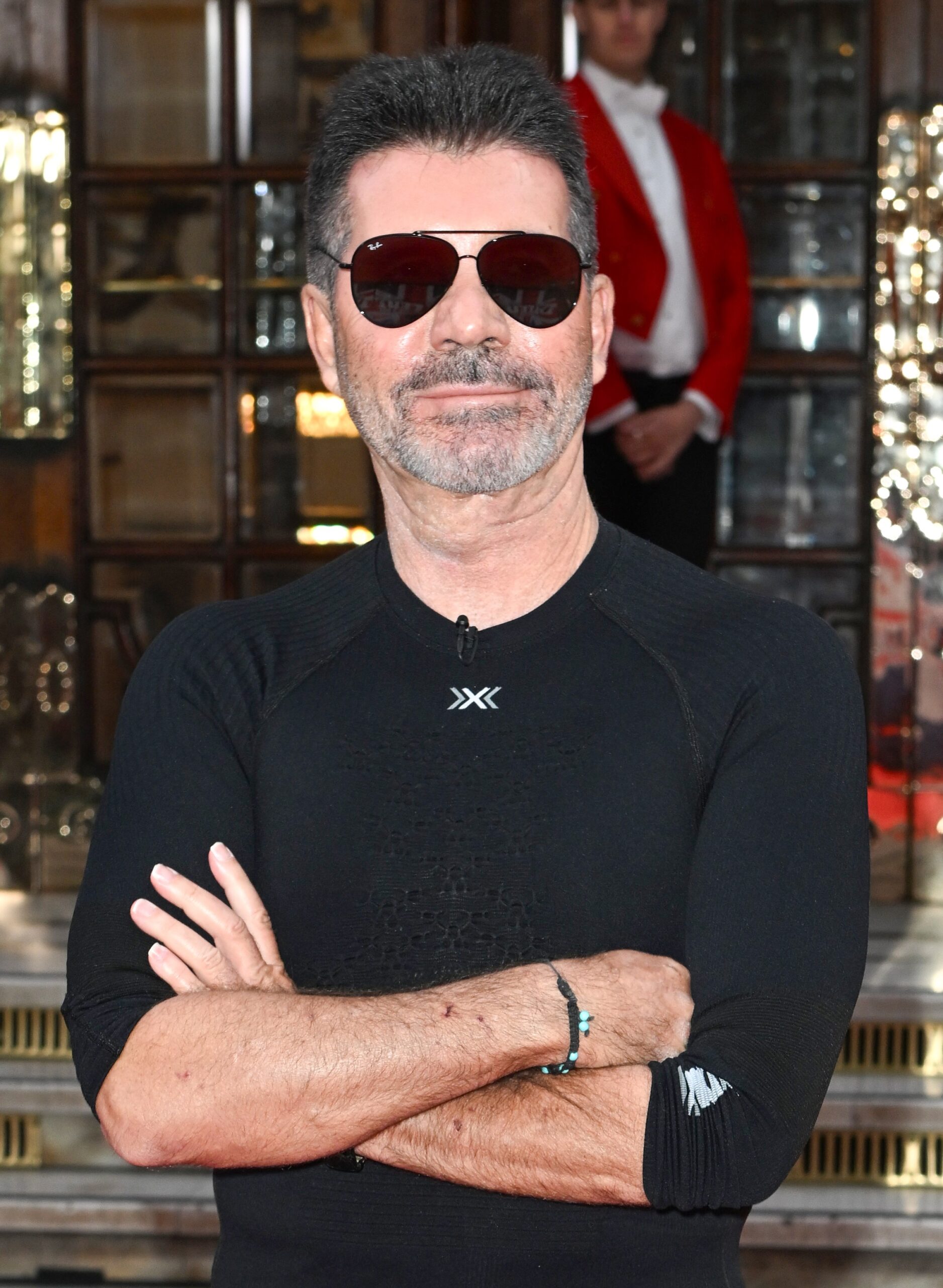 Simon Cowell with his arms crossed at BGT auditions