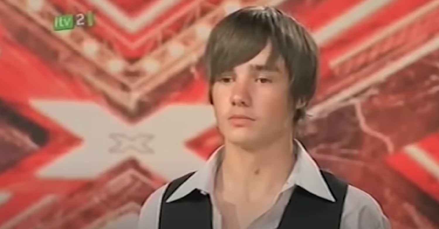 Liam Payne on The X Factor in 2008 