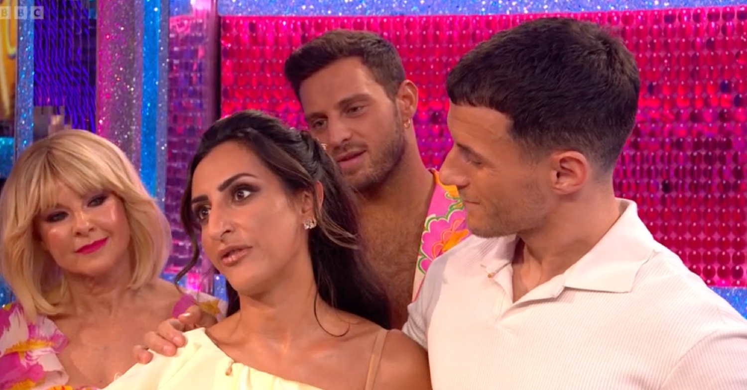 Gorka Marquez and Dr Punam in the auditorium 