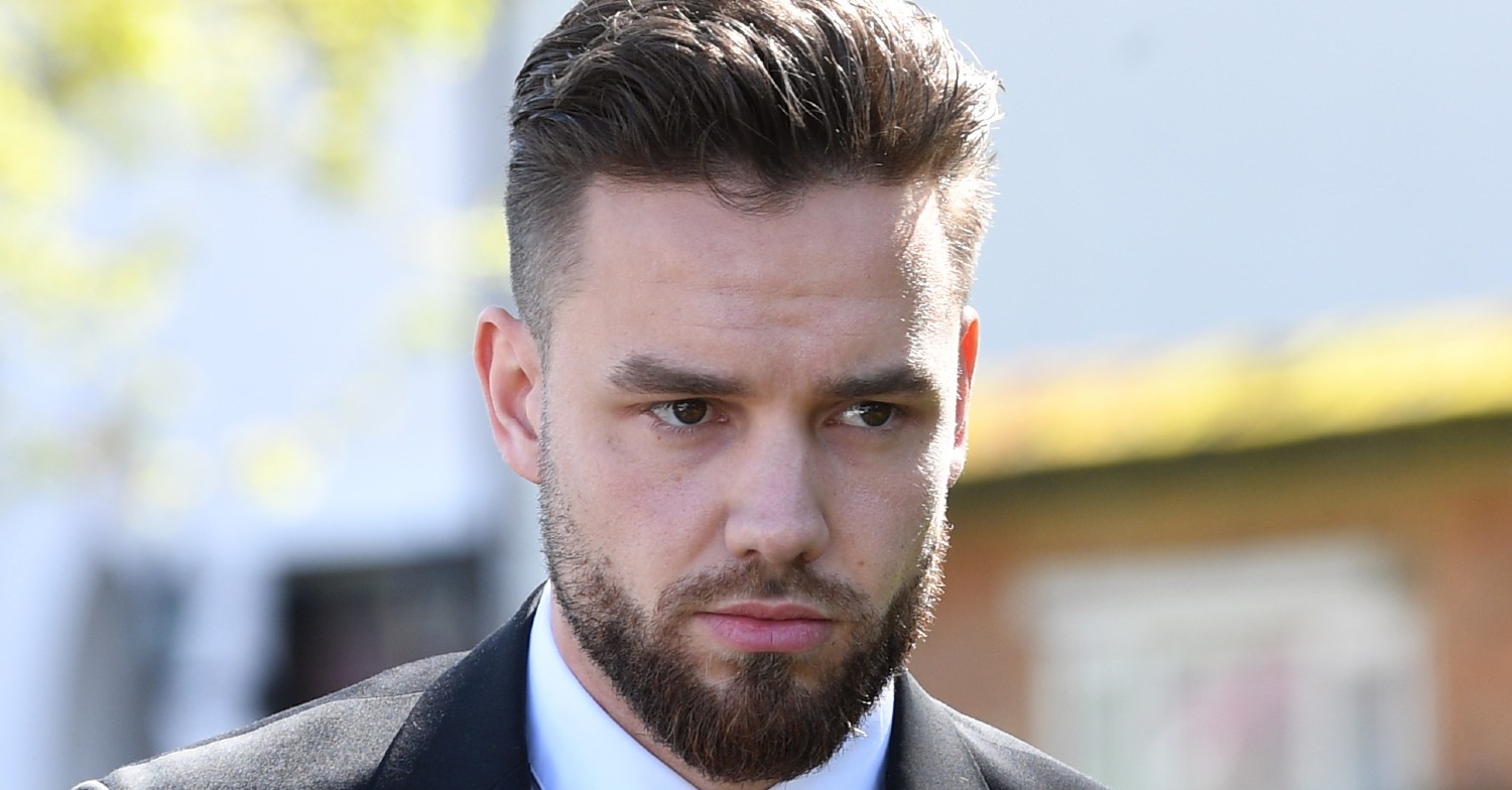 Liam Payne gazing in front