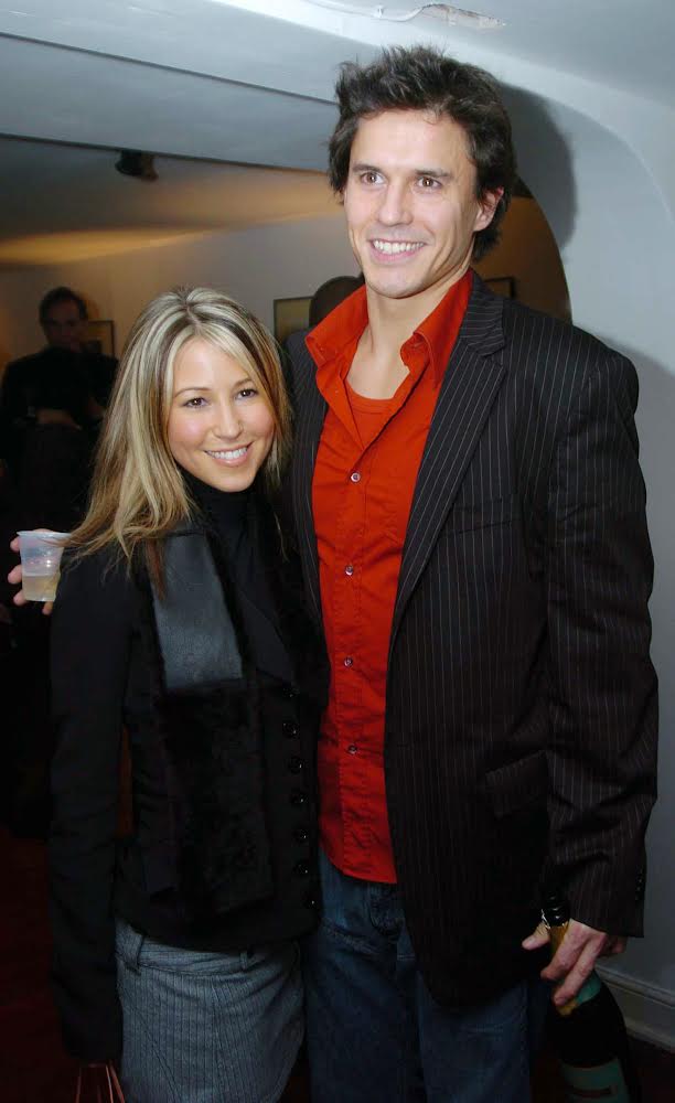 Rachel Stevens and Jeremy smiling