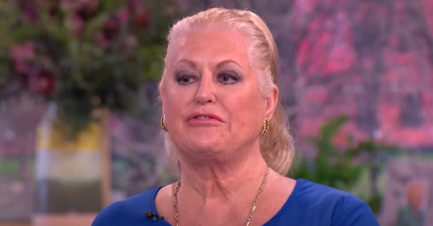 Kim Woodburn talking on This Morning