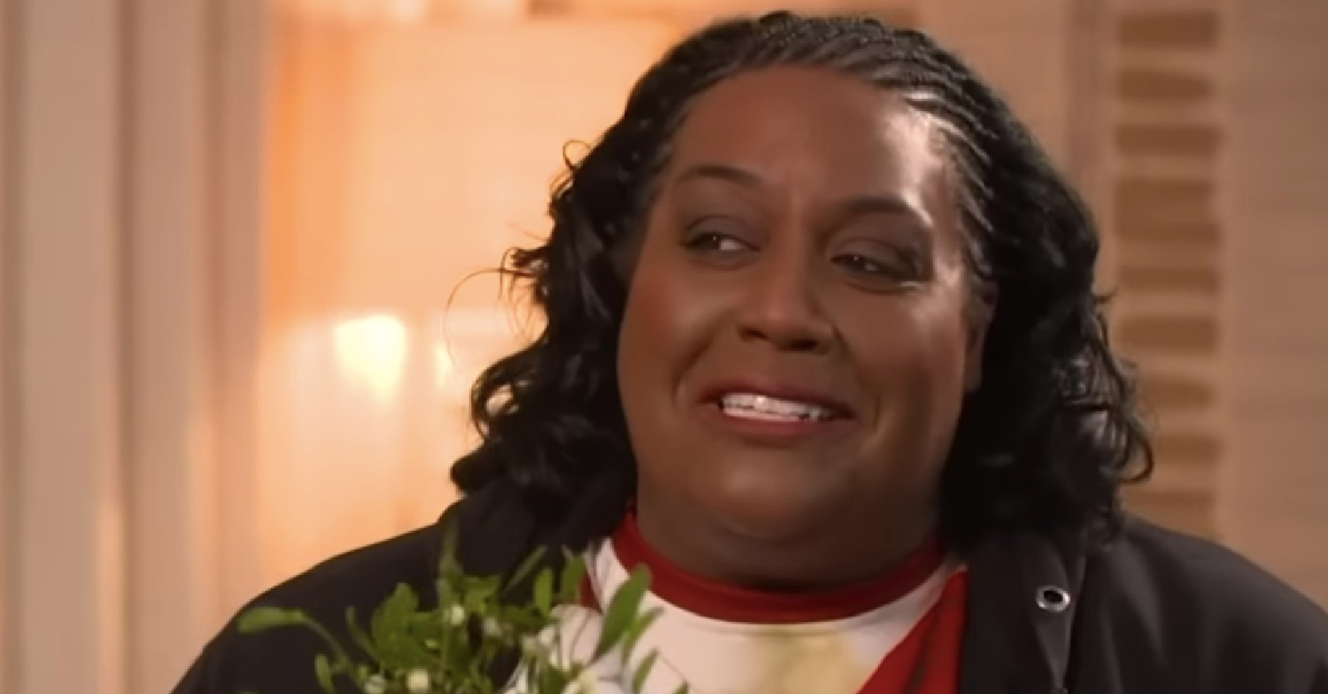 Alison on This Morning smiling