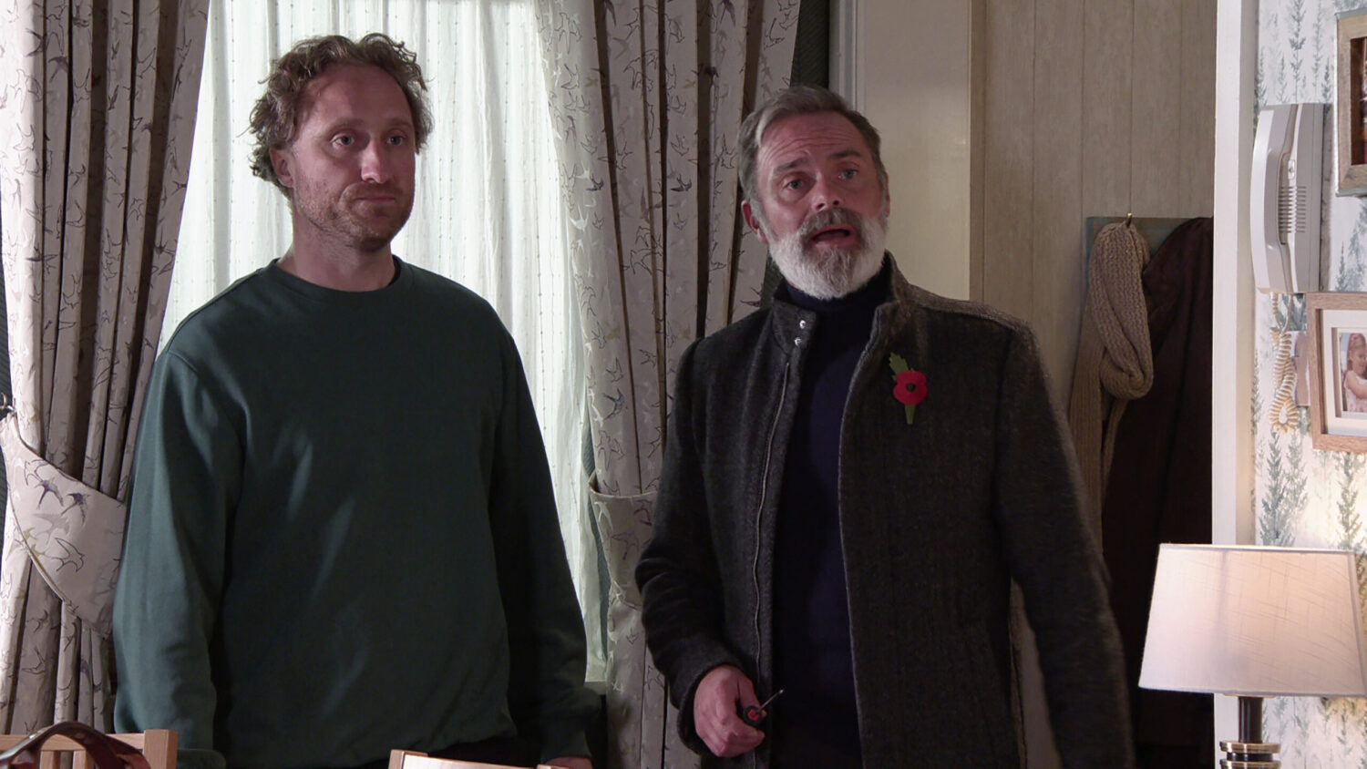 Billy and Wayne in Coronation Street