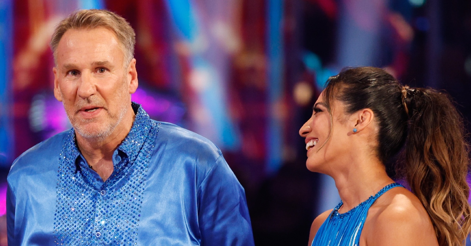 Paul Merson and Karen Hauer on Strictly Come Dancing
