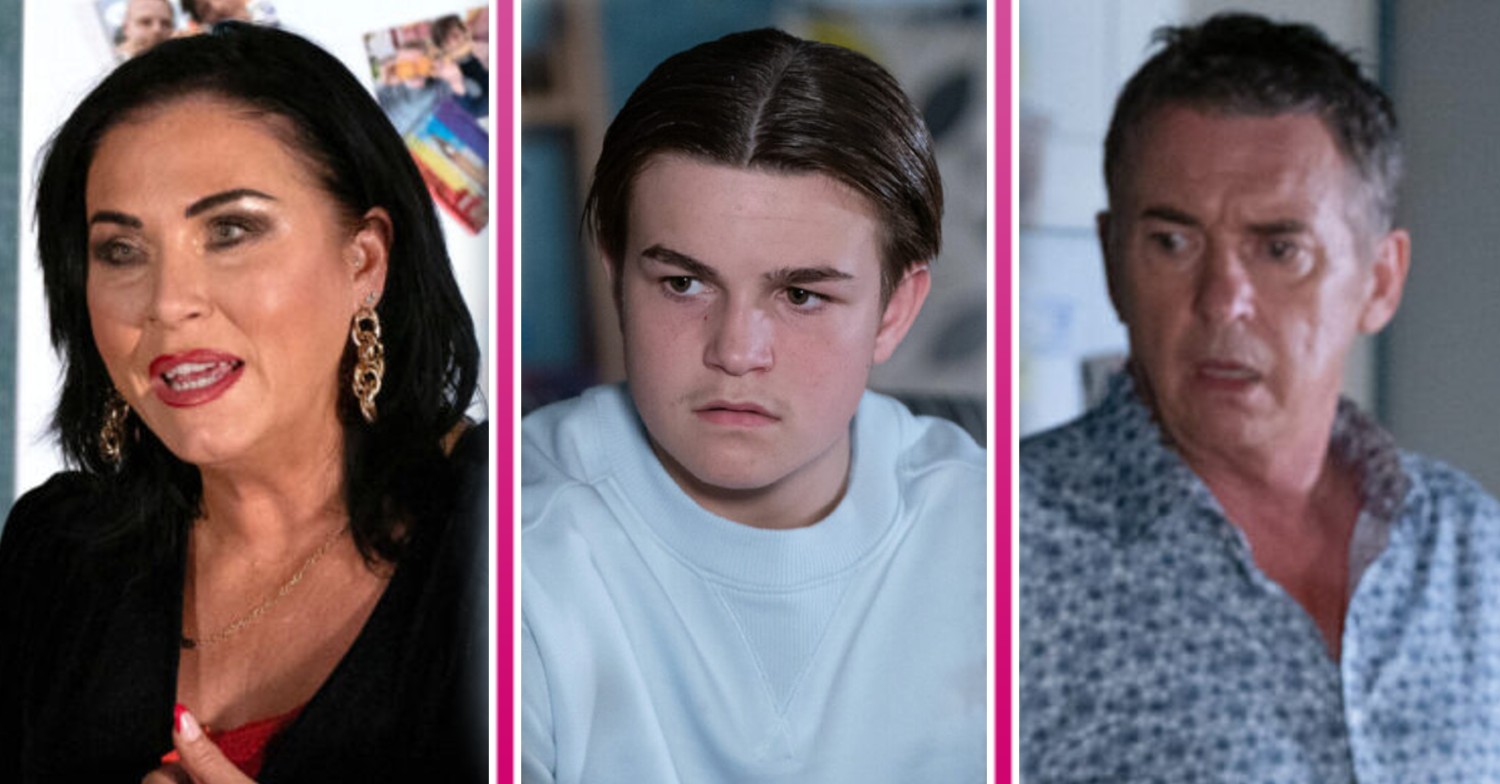 Kat, Tommy, Alfie serious in EastEnders