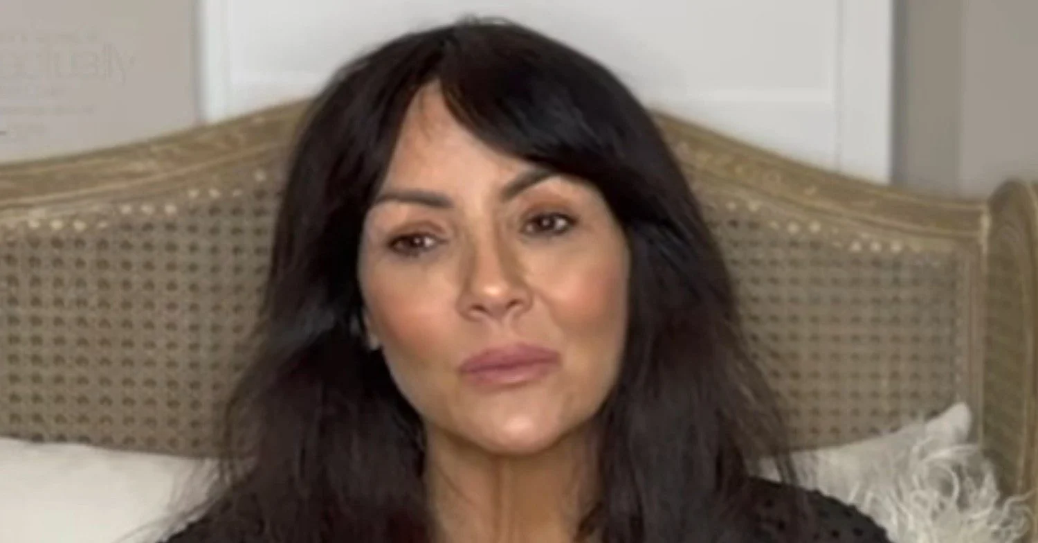 Martine McCutcheon frowning