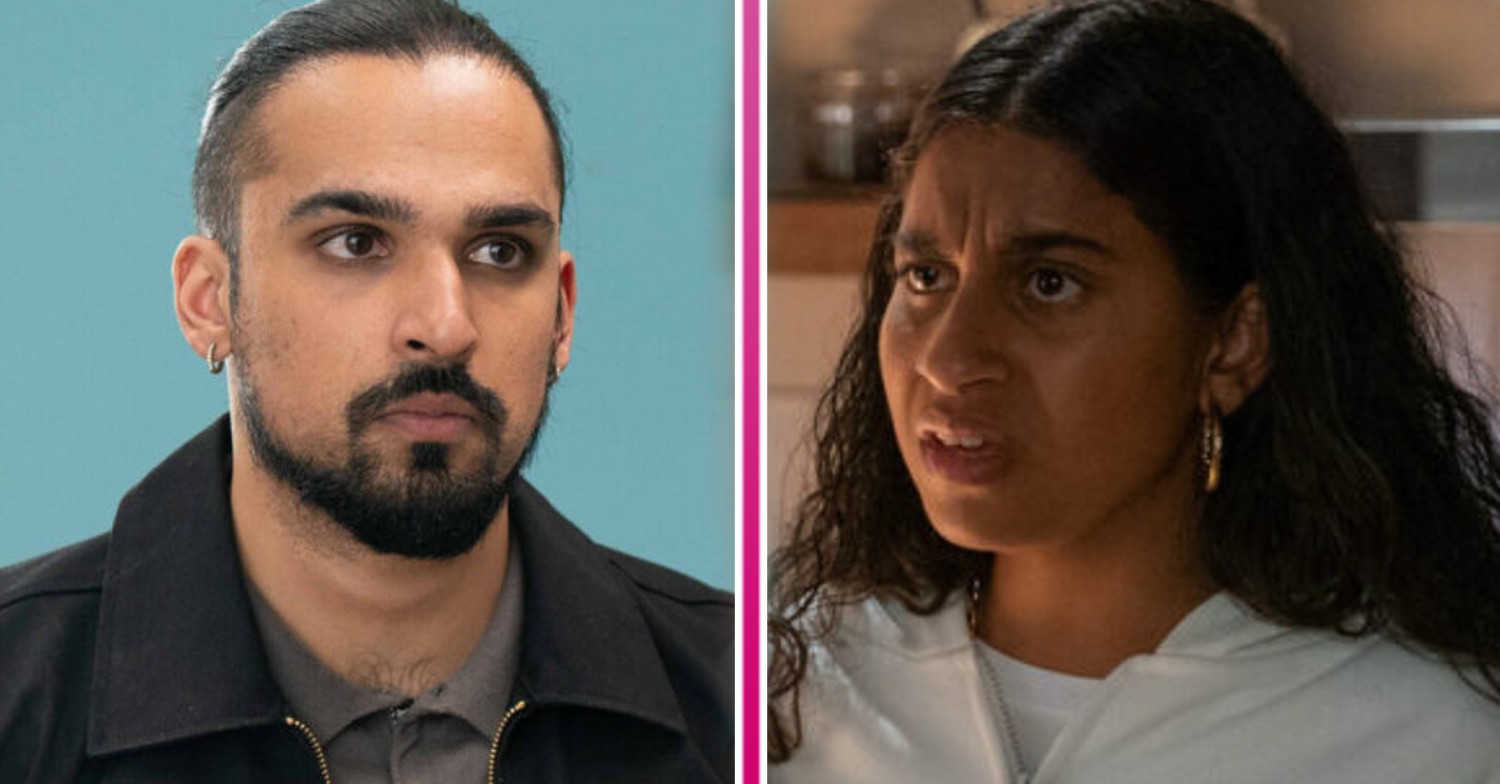 Ravi and Avani serious in EastEnders