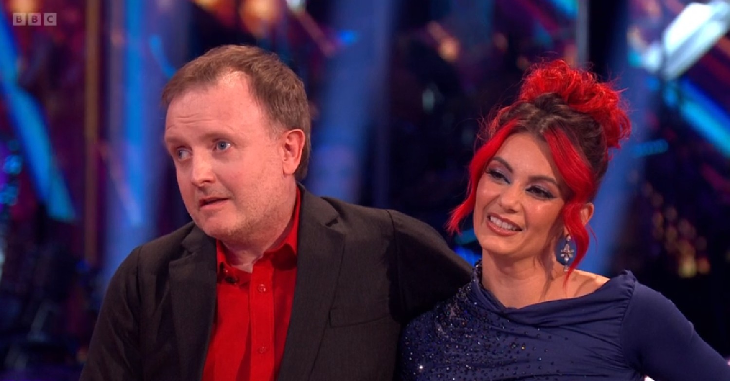 Chris McCausland and Dianne Buswell on Strictly