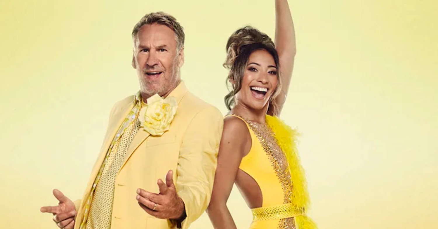 Paul Merson and Karen Hauer Strictly press photo