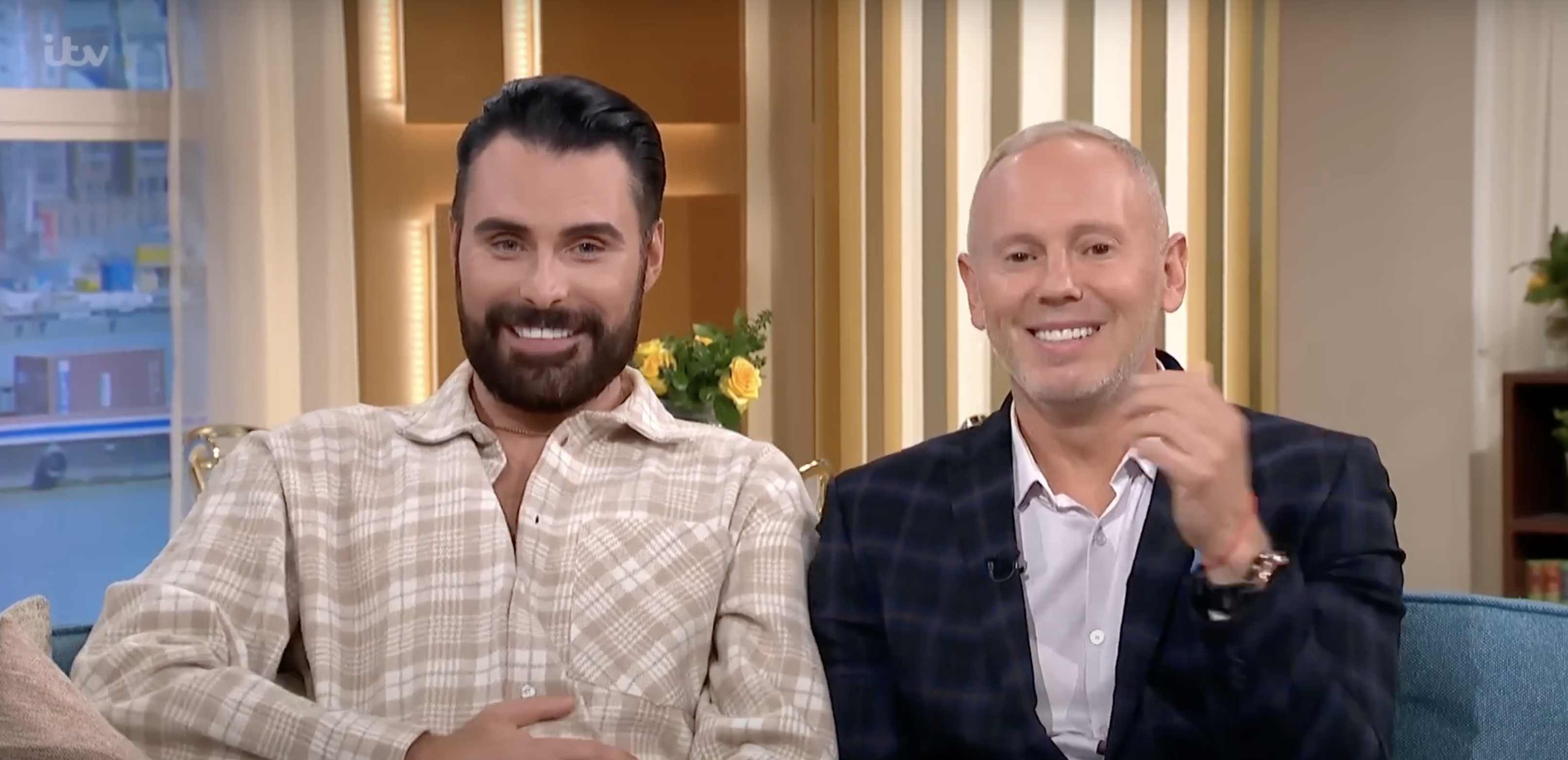 Rob Rinder and Rylan Clark on This Morning