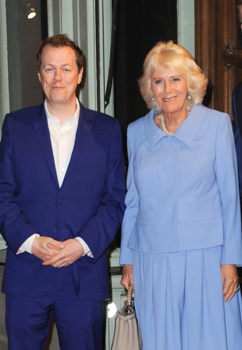 Queen Camilla with her son Tom Parker Bowles