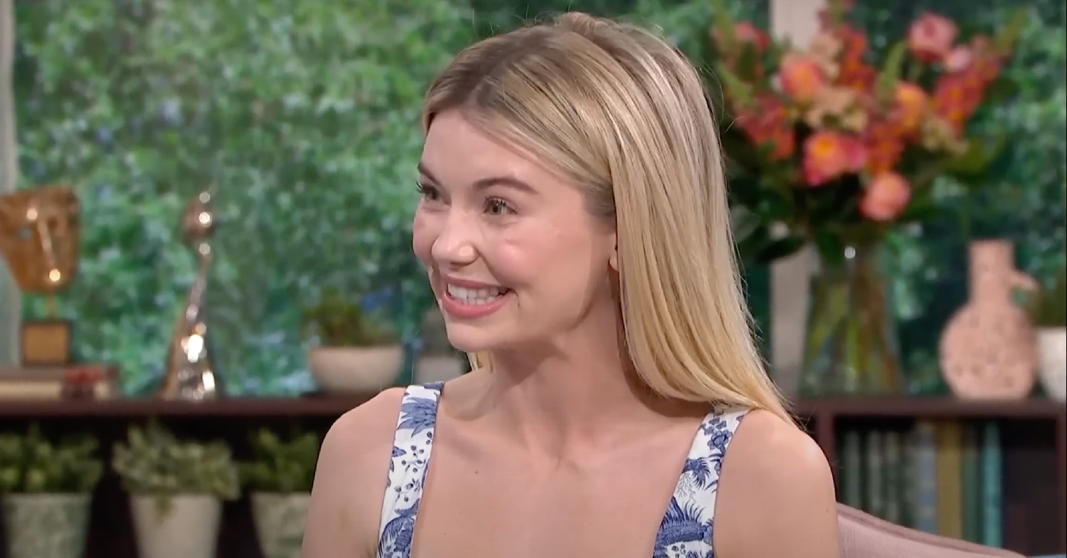 Toff smiling on This Morning