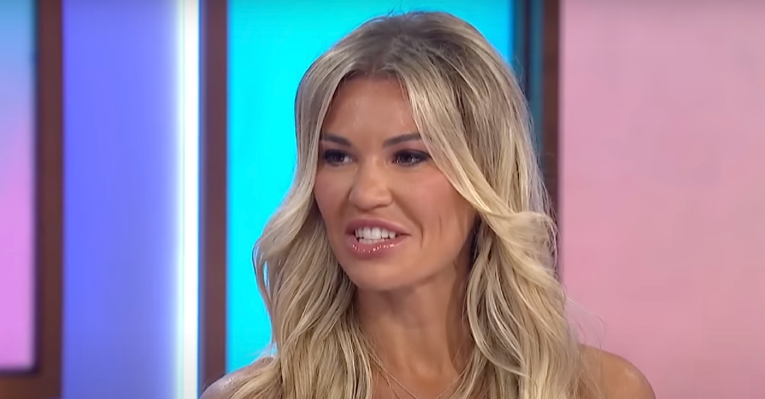 Christine McGuinness smiling on Loose Women