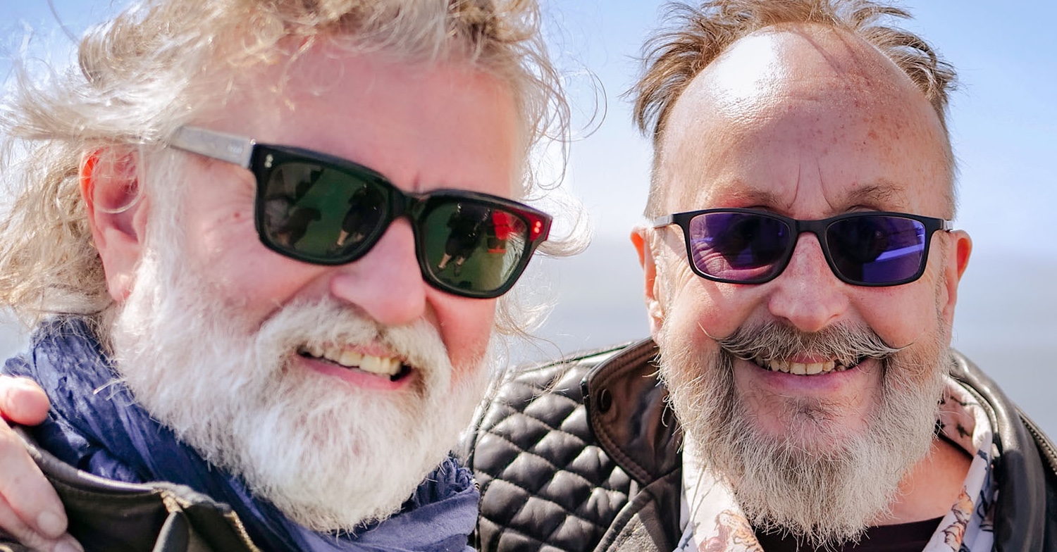 Si King and Dave Myers smiling