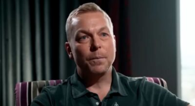 Sir Chris Hoy speaking on Sky News
