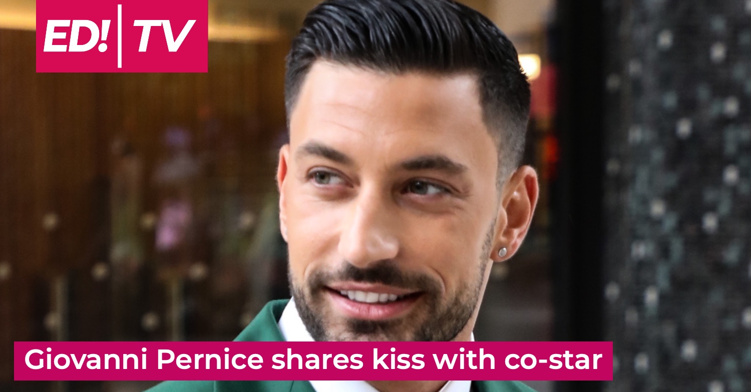 Giovanni Pernice news Strictly star shares steamy on air kiss with co star