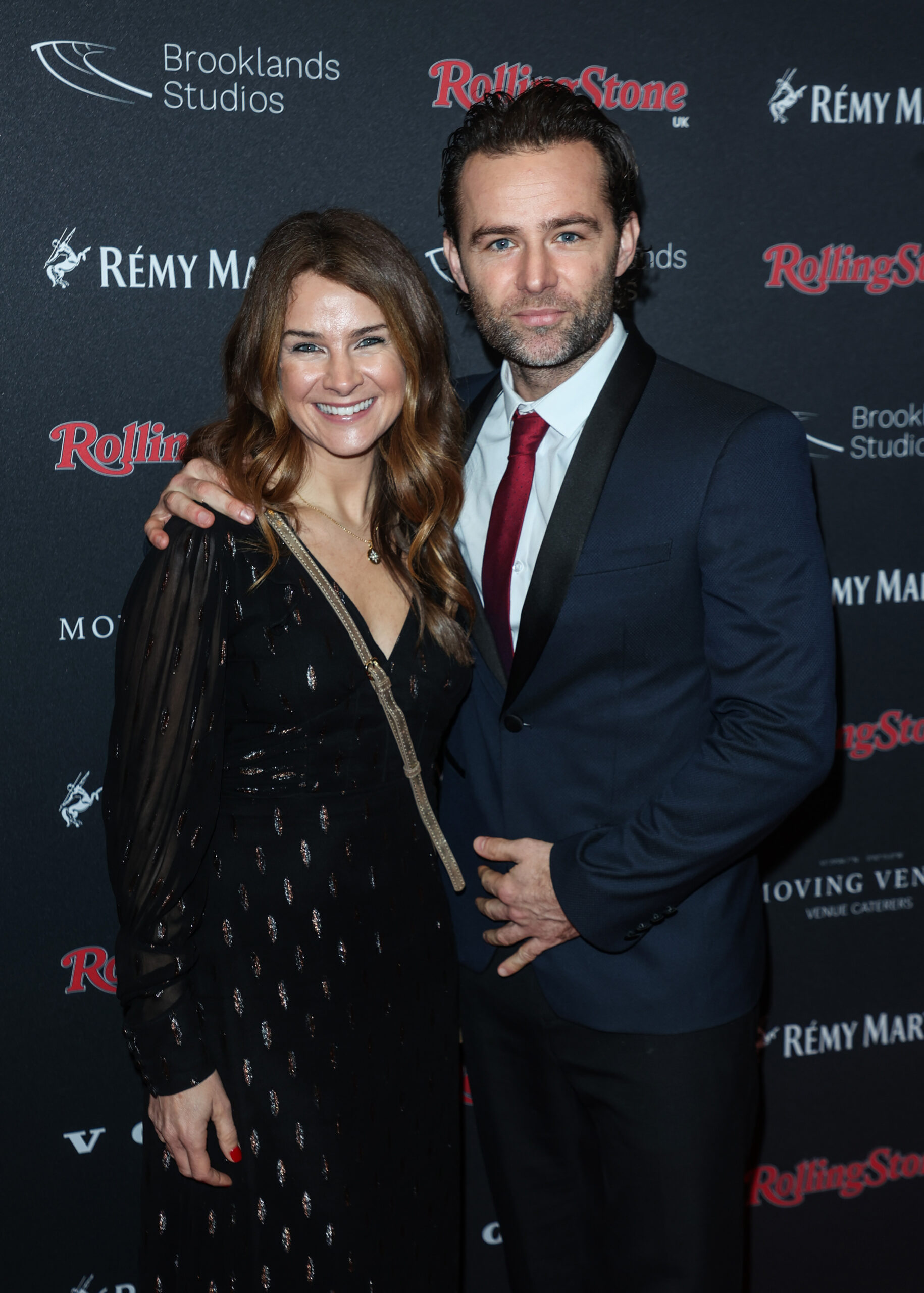 Harry Judd and Izzy Judd on the red carpet