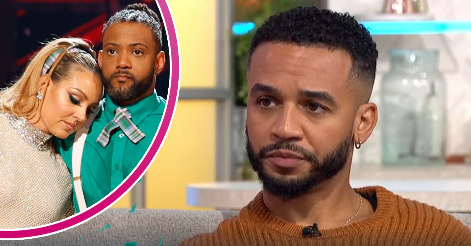 Aston Merrygold and Amy Dowden and JB Gill