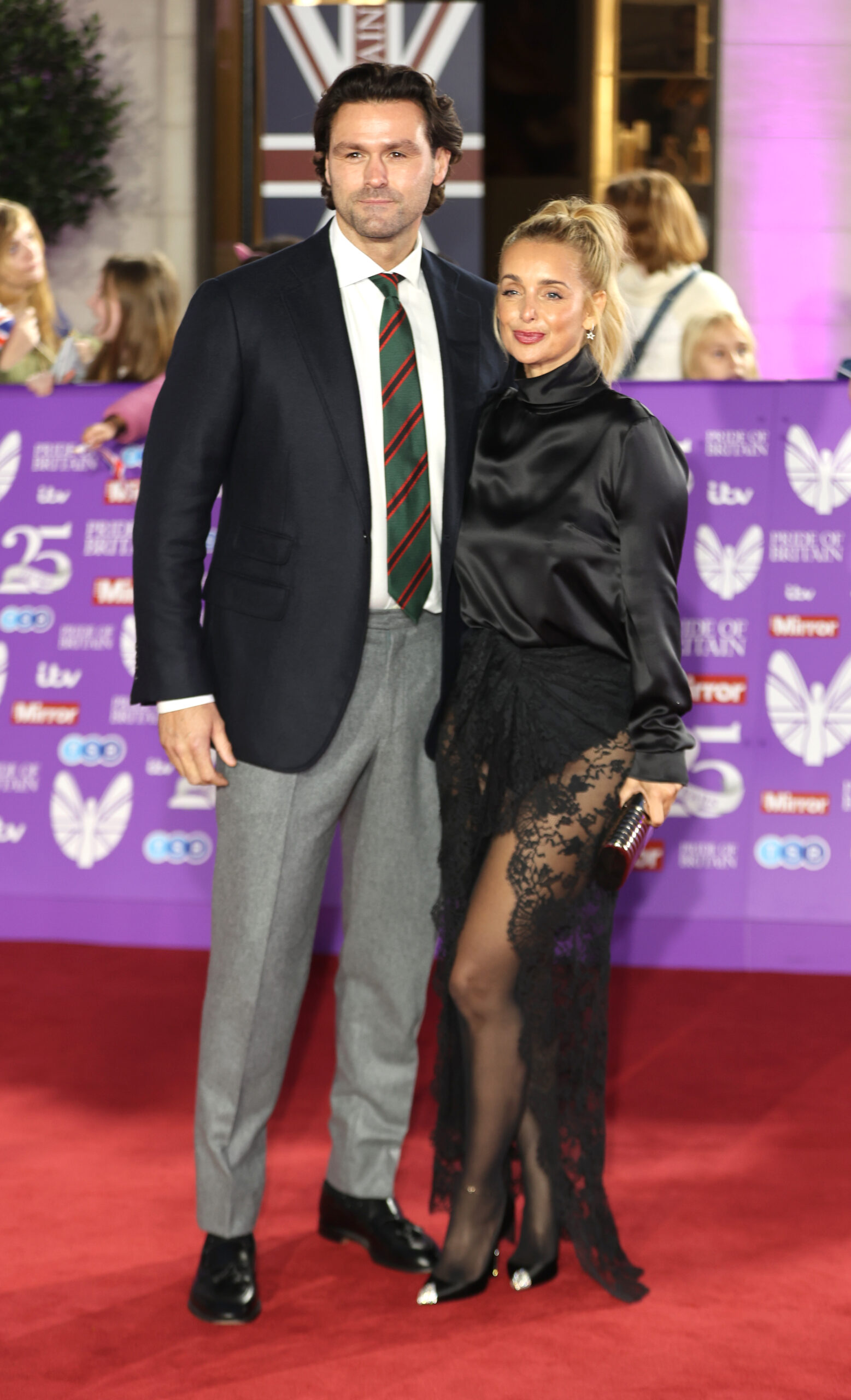 Louise Redknapp is currently in a relationship with Drew Michael.