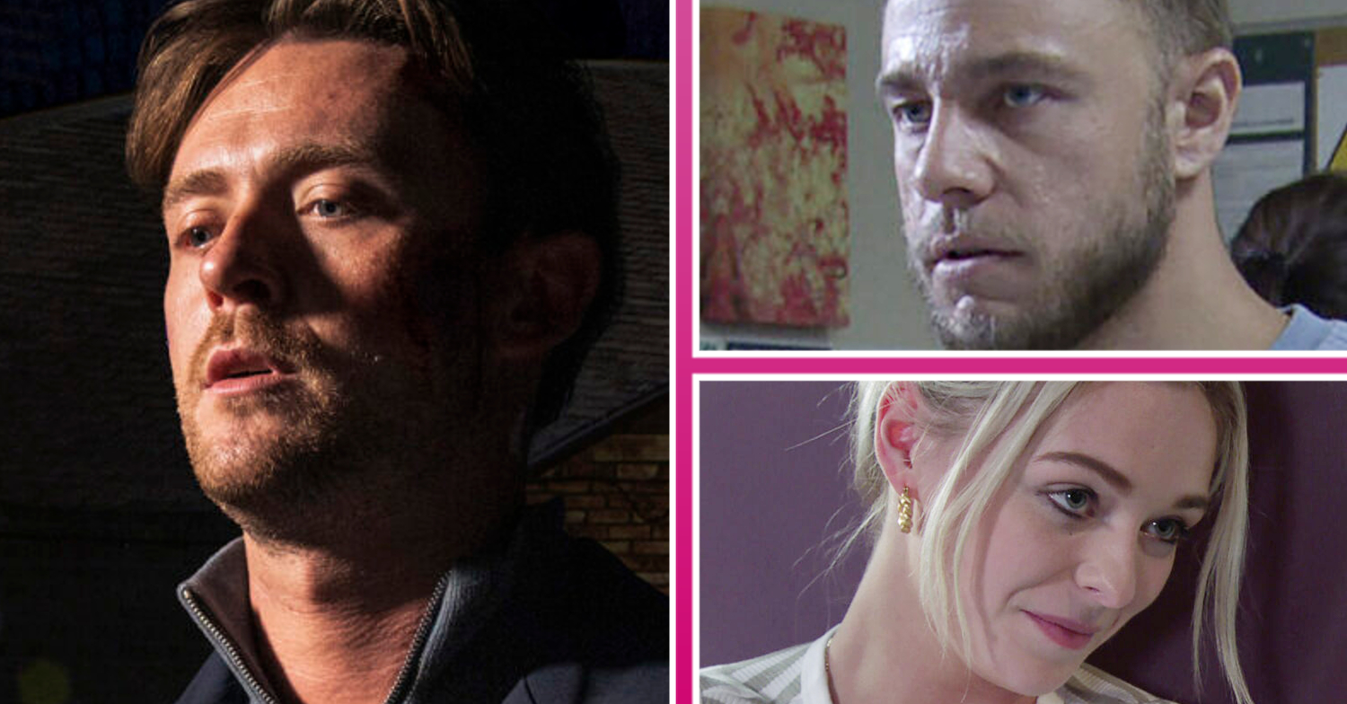 Coronation Street's Joel, Clayton, Lauren