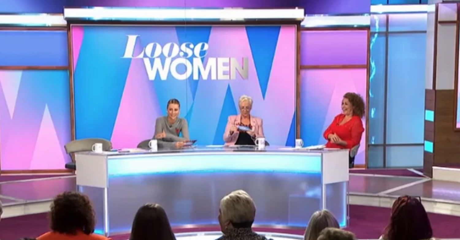 Loose Women panel with empty seat