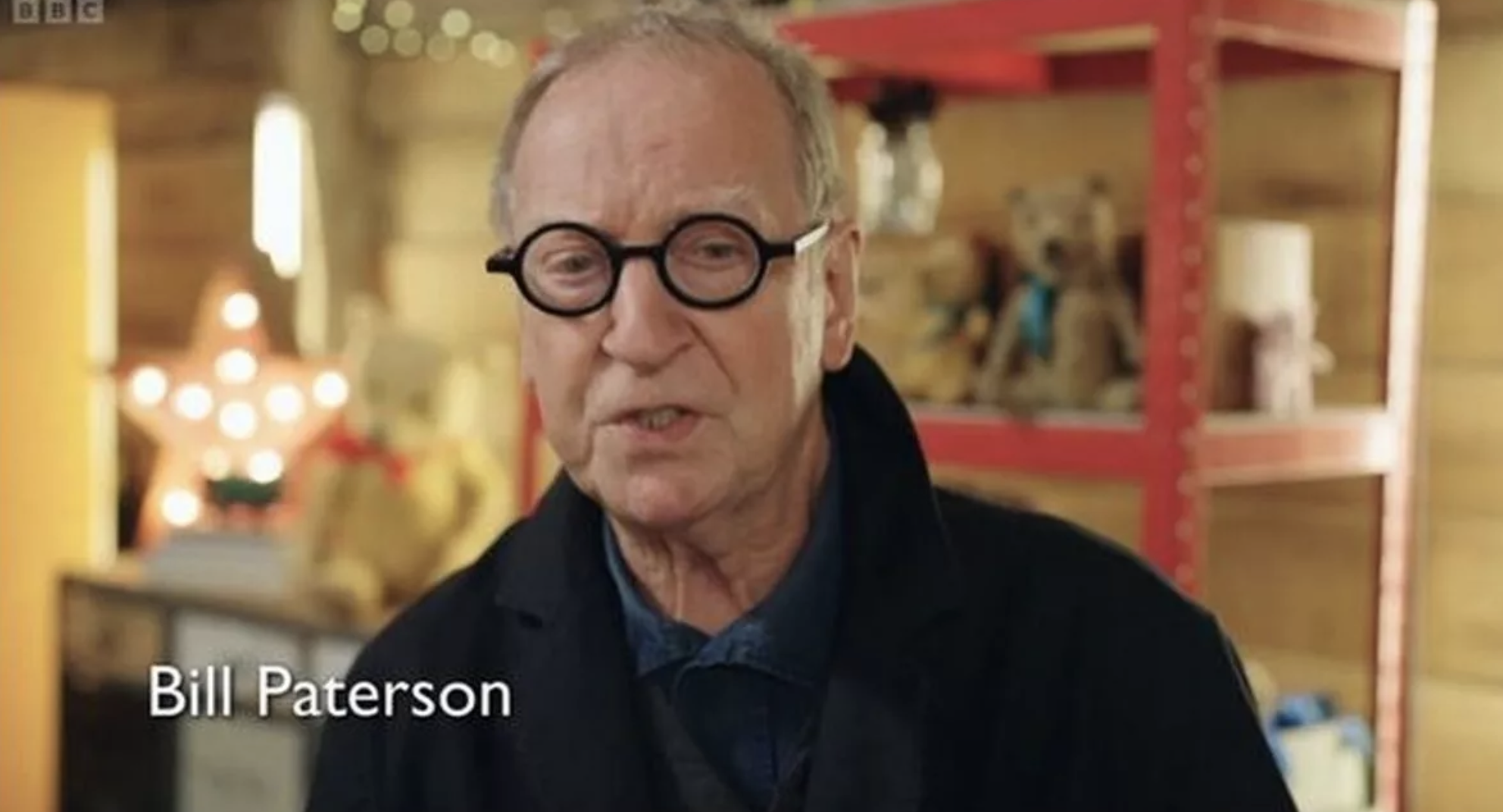 Repair Shop narrator Bill Paterson made an unexpected onscreen appearance.