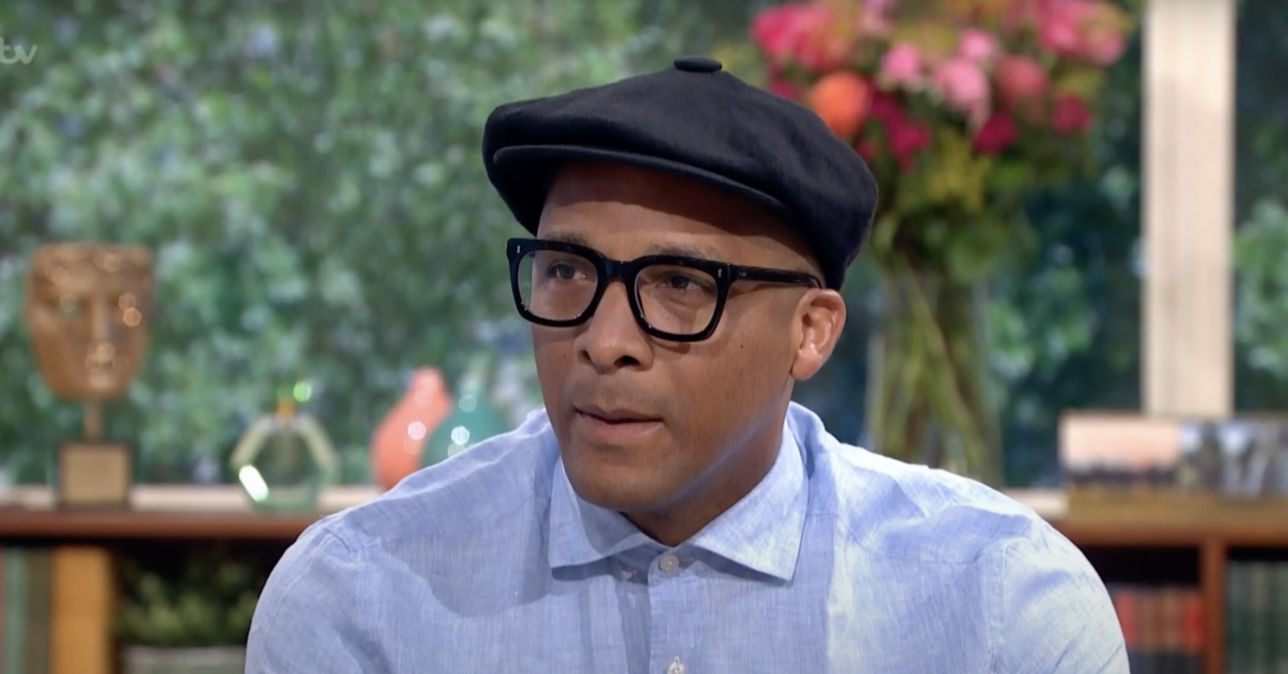 Presenter Jay Blades speaking on This Morning